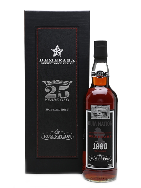 Port Morant 1990 Single Domaine Demerara Rum 25 Year Old - Rum Nation 70cl / 45%