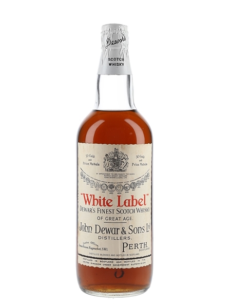 Dewar's White Label Spring Cap - Lot 151116 - Buy/Sell Blended