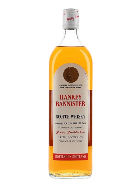 Hankey Bannister Bottled 1980s-1990s 100cl / 40%