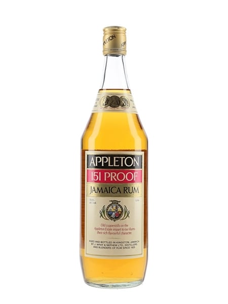 Appleton 151 Proof Bottled 1980s 100cl / 75.5%