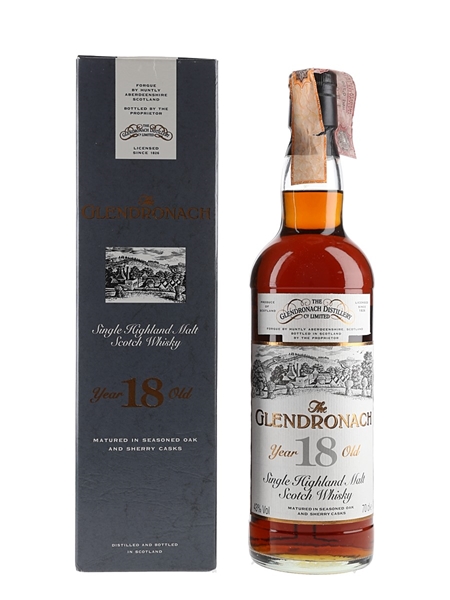 Glendronach 1977 18 Year Old Bottled 1995 - Previ Import 70cl / 43%