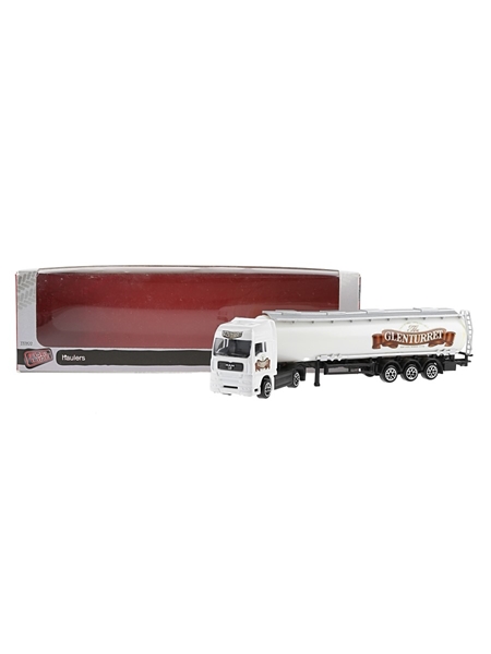 Glenturret Whisky Truck With Box Trailer Fuel Line - Haulers 18.5cm x 2.5cm x 4cm