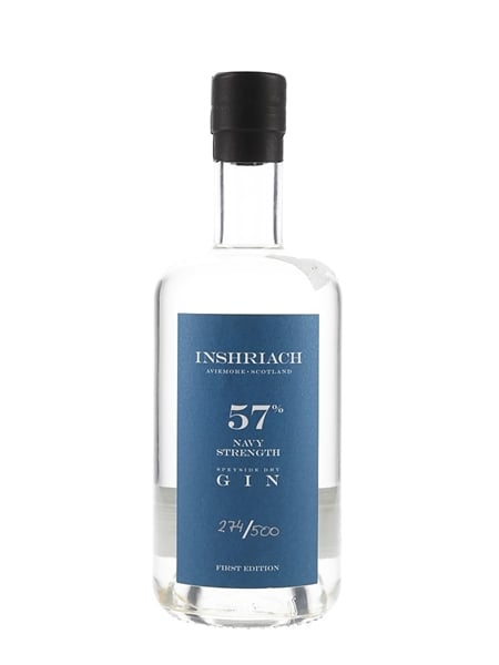 Inshriach Navy Strength Gin First Edition 70cl / 57%