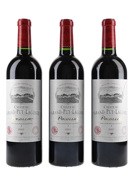 2001 Chateau Grand Puy Lacoste - Lot 151439 - Buy/Sell Bordeaux Wine Online