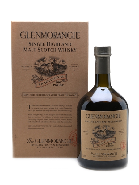 Glenmorangie Traditional 100 Proof 10 Year Old 100cl / 57.2%