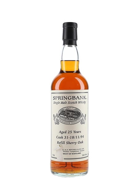 Springbank 1994 25 Year Old Private Single Cask 31  70cl / 50.4%