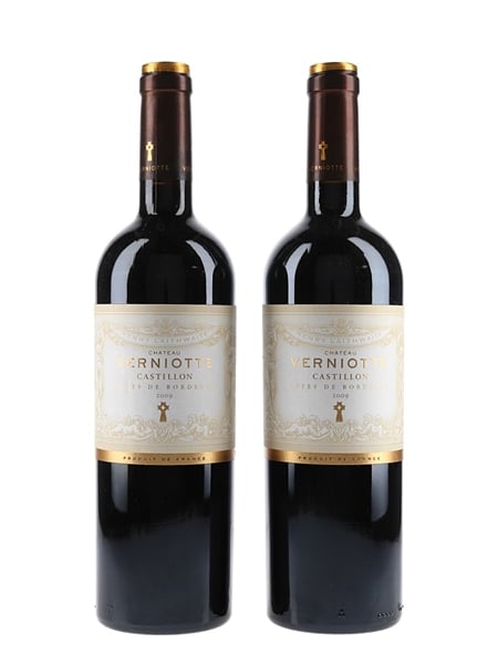 2009 Chateau Verniotte Castillon Cotes De Bordeaux 2 x 75cl / 14.5%