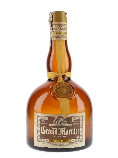 Grand Marnier Cordon Jaune Liqueur Bottled 1970s-1980s - Spain 75cl / 40%