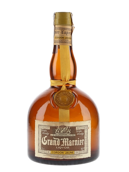 Grand Marnier Cordon Jaune Liqueur Bottled 1970s-1980s - Spain 75cl / 40%