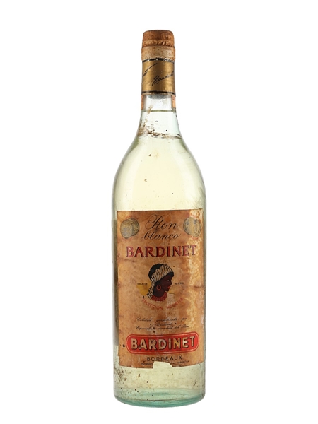 Bardinet Ron Blanco Bottled 1960s 100cl / 25%