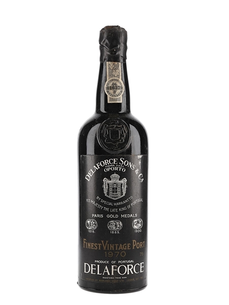 1970 Delaforce Vintage Port  75cl