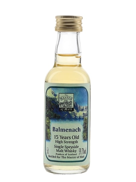 Balmenach 15 Year Old Master Of Malt 5cl / 59.7%