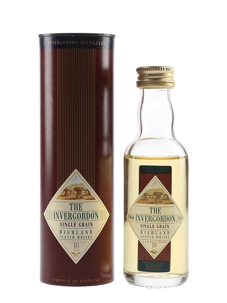 Invergordon 10 Year Old Bottled 1980s-1990s 5cl / 43%