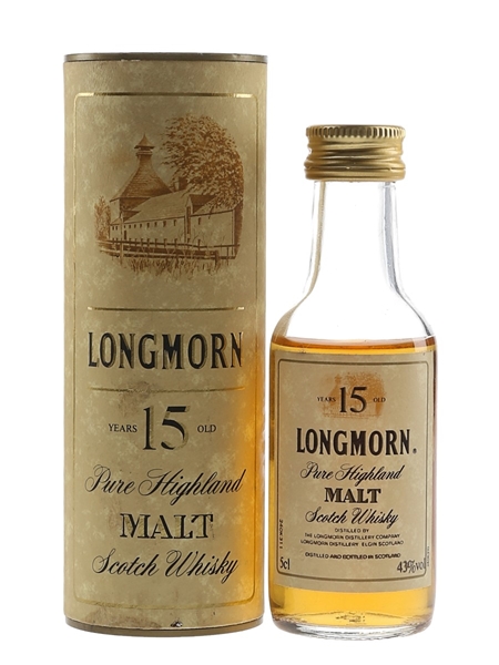 Longmorn 15 Year Old Bottled 1980s 5cl / 43%