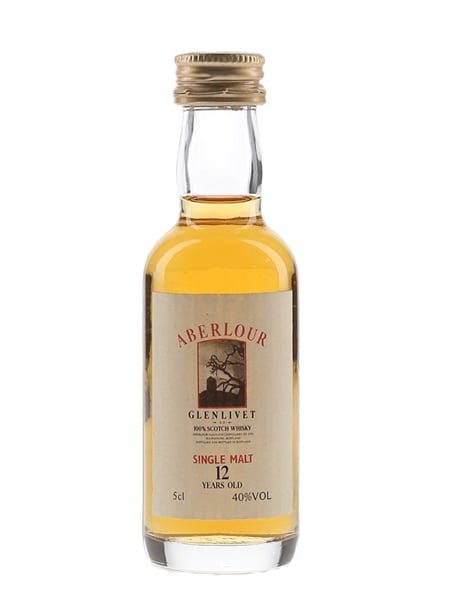 Aberlour Glenlivet 12 Year Old Bottled 1980s 5cl / 40%