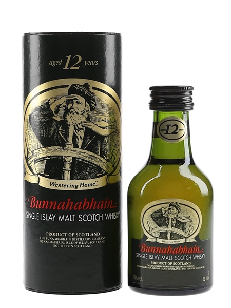 Bunnahabhain 12 Year Old Bottled 1980s 5cl / 40%