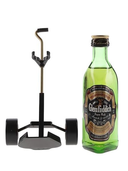 Glenfiddich Pure Malt Bottled 1980s-1990s - Golf Trolley 5cl / 40%