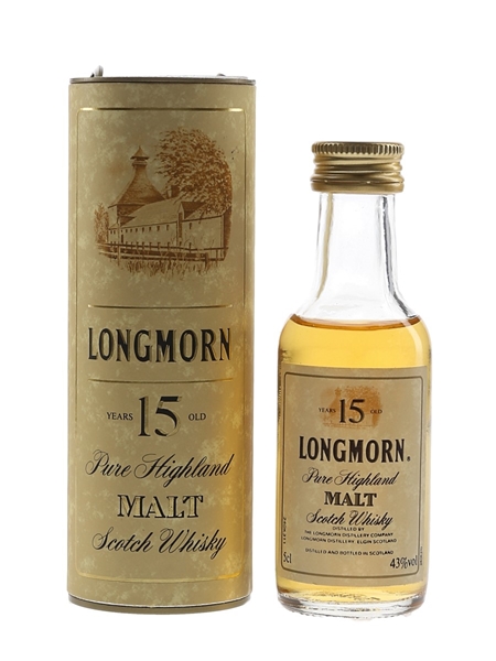 Longmorn 15 Year Old Bottled 1980s 5cl / 43%