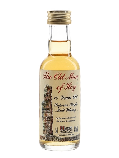 The Old Man Of Hoy 10 Year Old Blackadder 5cl / 43%