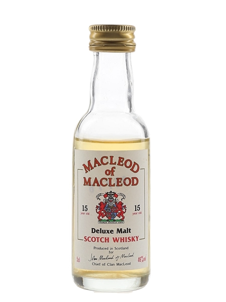 Macleod of Macleod 15 Year Old Bottled 1980s 5cl / 46%