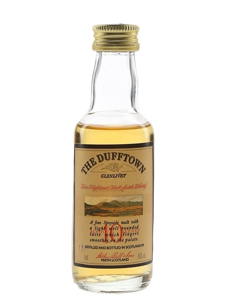 Dufftown Glenlivet 10 Year Old Bottled 1980s 5cl / 40%