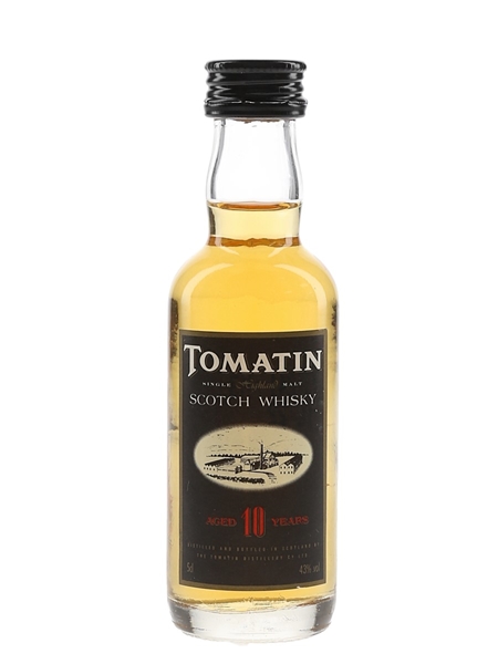 Tomatin 10 Year Old Bottled 1990s 5cl / 43%