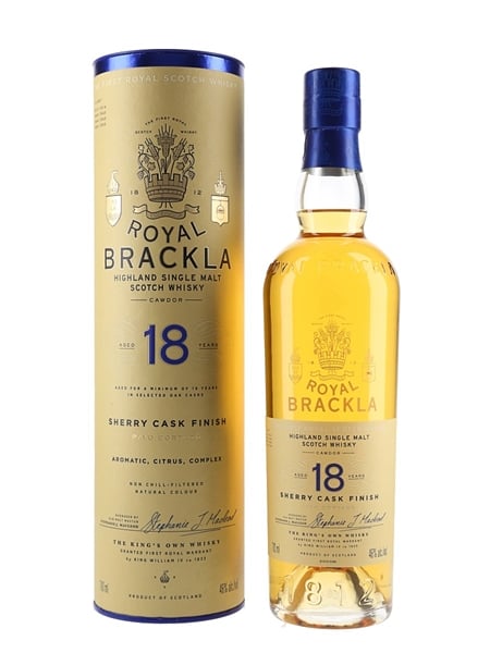 Royal Brackla 18 Year Old Palo Cortado Finish 70cl / 46%