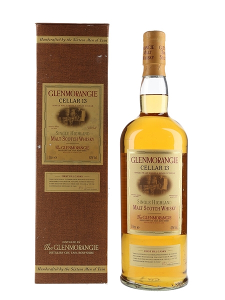 Glenmorangie Cellar 13 10 Year Old Bottled 1990s 100cl / 43%