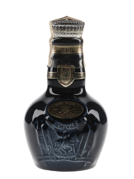 Royal Salute 21 Year Old Blue Wade Ceramic Decanter 5cl / 40%