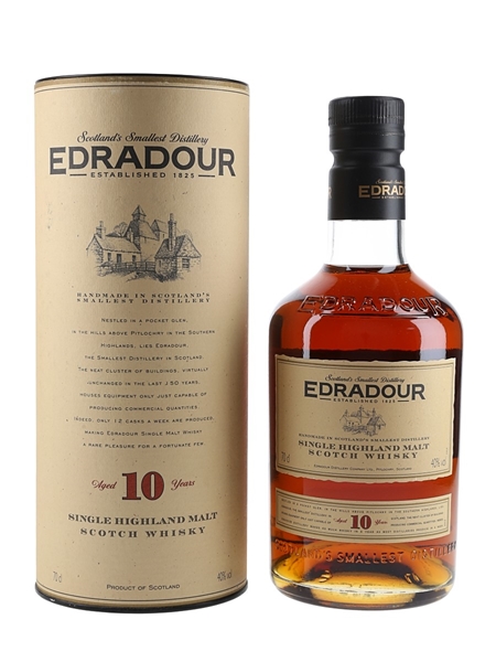 Edradour 10 Year Old Old Presentation 70cl / 40%