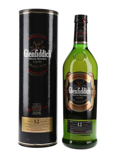 Glenfiddich 12 Year Old Special Reserve  100cl / 40%