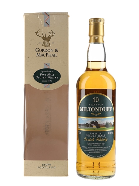 Miltonduff 10 Year Old Gordon & MacPhail 70cl / 40%