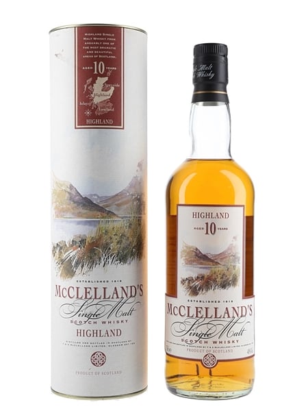 McClelland's 10 Year Old Highland Single Malt  70cl / 40%