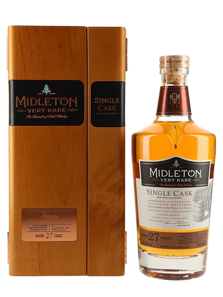 Midleton Very Rare 1995 27 Year Old Single Cask Harrods Of Knightsbridge 70cl / 51.3%