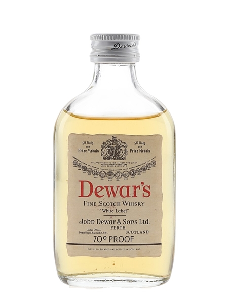 Dewar's White Label Bottled 1970s 5cl / 40%