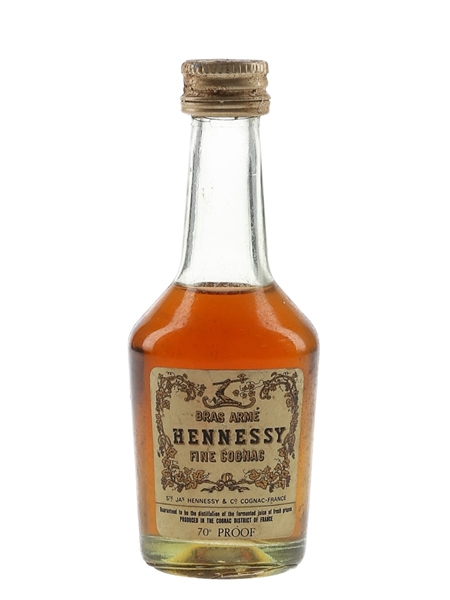 Hennessy Bras Arme Bottled 1960s-1970s 5cl / 40%