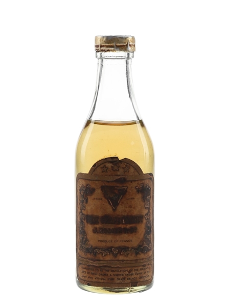 J. Rodier Grape Brandy Bottled 1960s 5cl