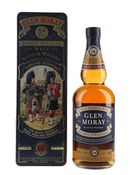 Glen Moray 16 Year Old Scotland's Historic Highland Regiments 70cl / 40%