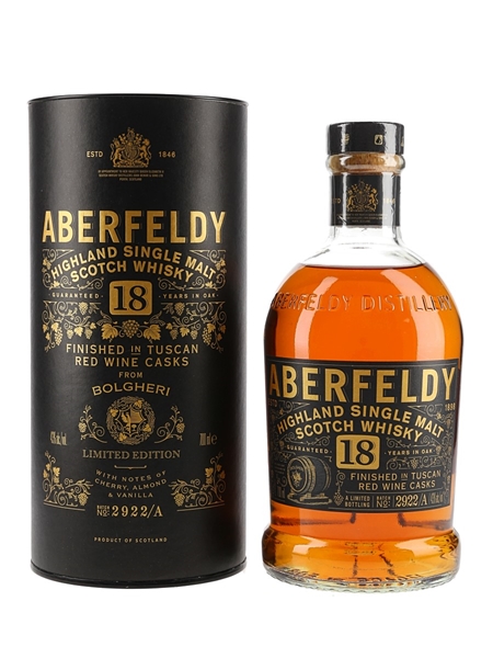 Aberfeldy 18 Year Old Bolgheri Casks 70cl / 43%