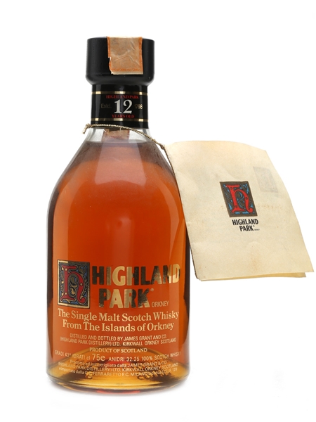 Highland Park 12 Year Old Bottled 1980s 75cl / 43%