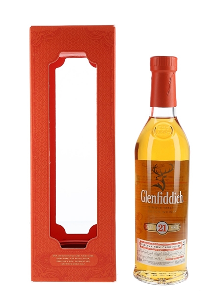 Glenfiddich 21 Year Old Reserva Rum Cask Finish 20cl / 40%