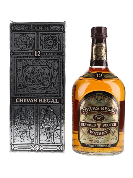 Chivas Regal 12 Year Old Bottled 1980s-1990s 100cl / 43%