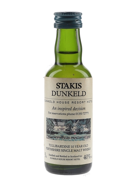 Tullibardine 10 Year Old Stakis - Dunkeld House Resort Hotel 5cl / 40%