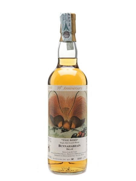 Bunnahabhain 1976  - The Bird Bottled 2010 - Moon Import 30th Anniversary 70cl / 46%