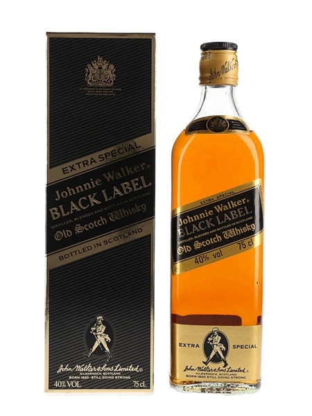 Johnnie Walker Black Label Extra Special Bottled 1980s 75cl / 40%