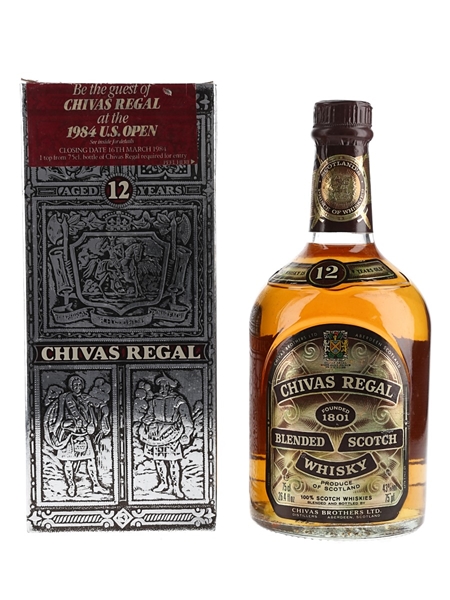 Chivas Regal 12 Year Old Bottled 1980s 75cl / 43%