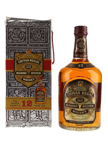 Chivas Regal 12 Year Old Bottled 1970s 94cl / 43%