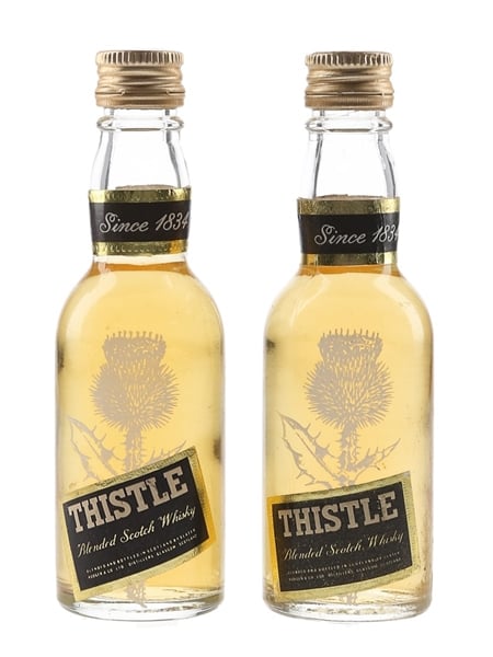 Thistle Blend Bottled 1970s 2 x 5cl