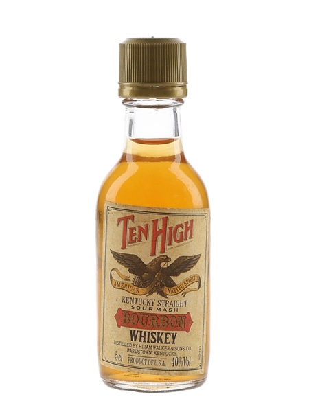 Ten High Bottled 1990s - Hiram Walker 5cl / 40%