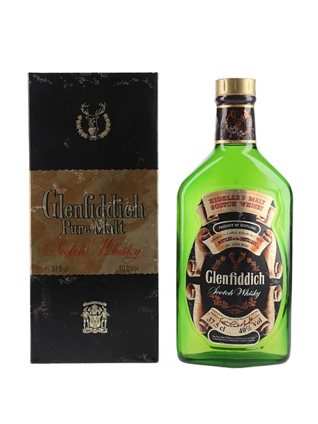 Glenfiddich Pure Malt Bottled 1980s 37.5cl / 40%